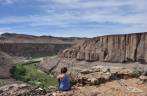 O canyon onde está a Cueva de Las Manos, no sul da patagônia, na Argentina